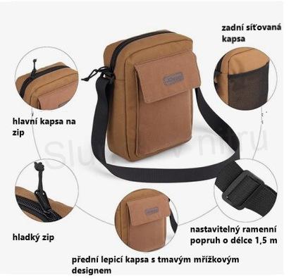 Univerzální nepromokavá Crossbody taška přes rameno (H563)