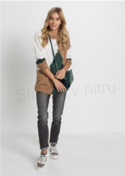 Dámský hřejivý svetr velikost 2 XL až 3 XL (K451)