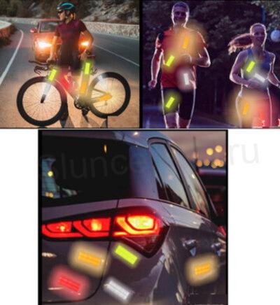 Samolepicí reflexní páska, samolepka hvězda (E916)