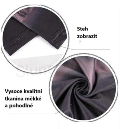 Sportovní motocyklový šátek, nákrčník kočka (K471)