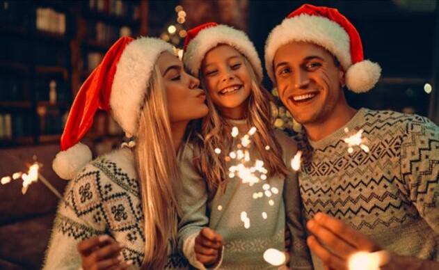 Vánoční čepice pro dospělé 32 x 45 cm (K483)