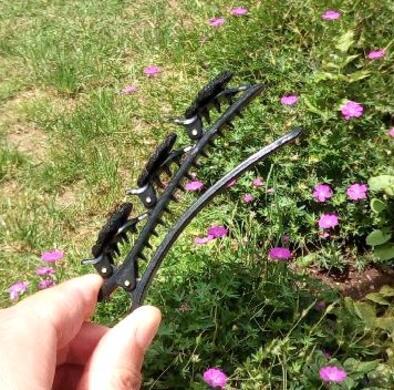 Kříšťálová vínová sponka do vlasů kolibřík (H603)