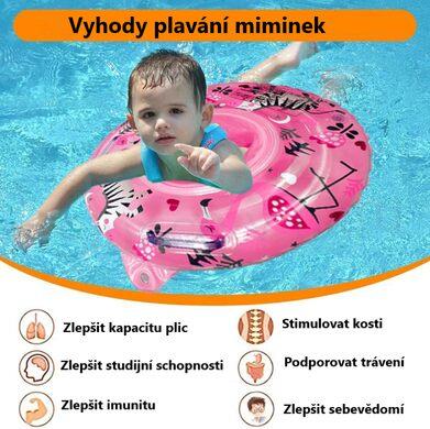 Dětský, kojenecký kruh na plavání s pumpou (D925) 