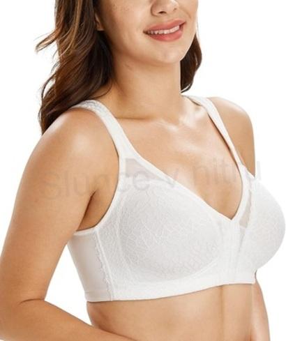 Dámská podprsenka bez kostic, zapinání vpředu vel.80D (K509)