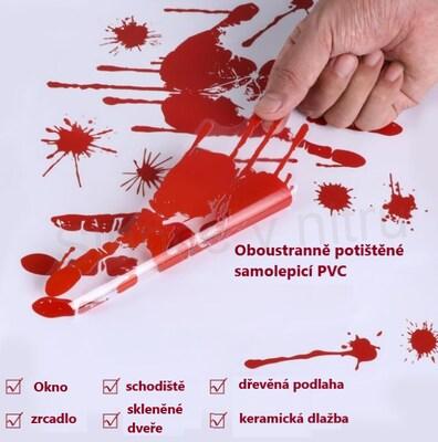 Okenní fólie halloween 35 x 25 cm (E979)