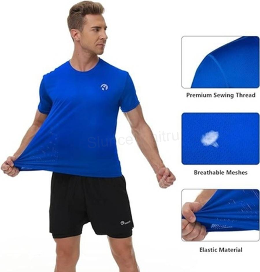 Pánské síťované sportovní triko, tričko – velikost L/XL (K573)