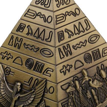 Velká kovová egyptská pyramida (L55)