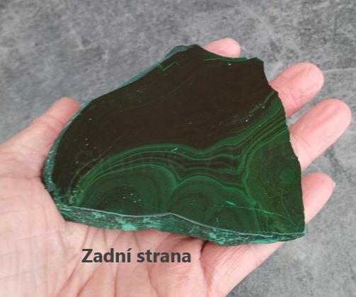 Malachit plátek 356 g (Kongo, Afrika) (X1938)