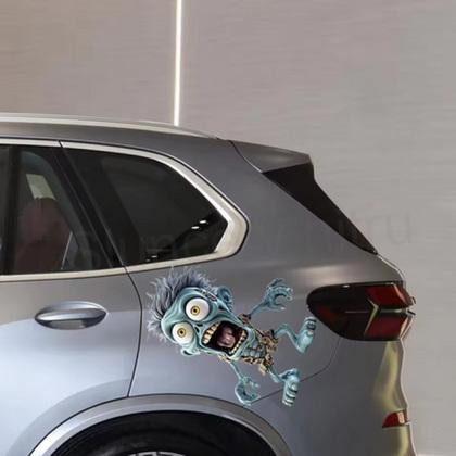 Samolepky na auto zombie muž (E1007)