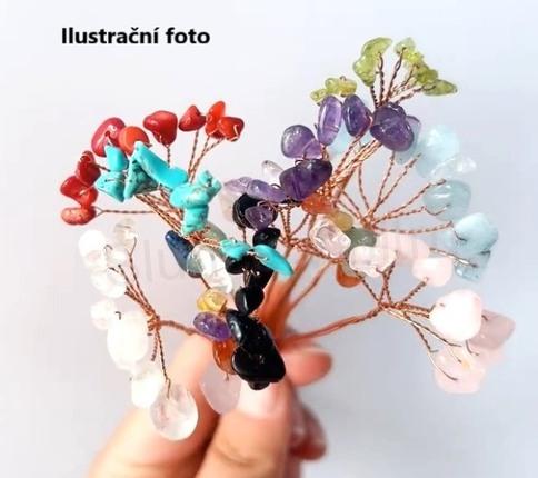 Větvička na strom štěstí lapis lazuli 16 cm (VAN29)