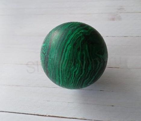 Malachit koule 125 g | 48 mm (X1982)