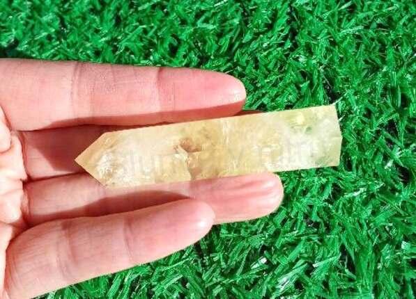 Citrín broušená špice 76 mm | 42 g (X2000)