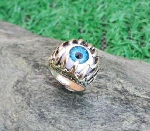 Gotický prsten dračí oko | 61 (BP529)