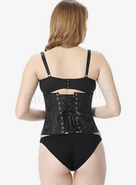  Dámský ozdobný zeštíhlující korzet velikost L (K630)