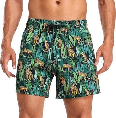 Pánské koupací šortky s kompresním Liner 2 v 1 velikost M (K632)