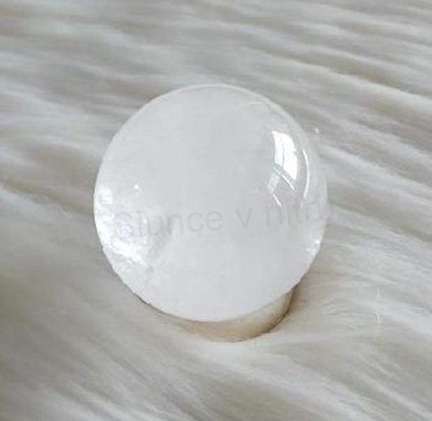 Křišťál koule leštěná 42 mm | 101 g (X2150)