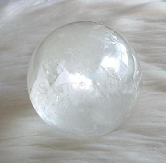 Křišťál koule leštěná 80,5 mm | 708 g (X2166)