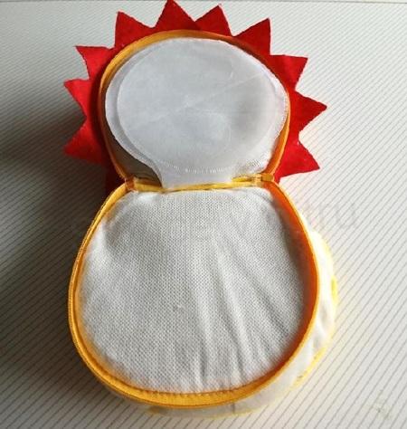 Plyšová hračka, polštářek sluníčko 21 cm (D1147)