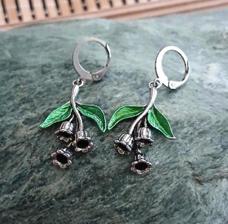 Souprava šperků konvalinka 3D (BS152)