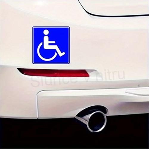 Samolepky na auto pro zdravotně postižené 8 cm (E1058)
