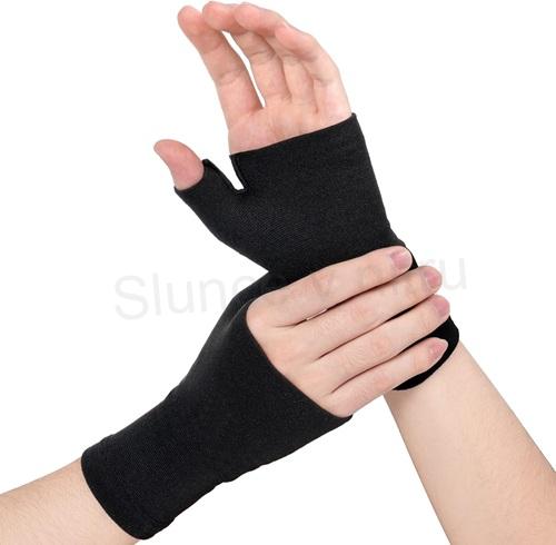 Kompresní podpěra palce a zápěstí – černá (S) (F89)