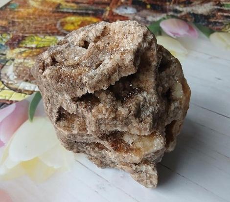 Mřížkový (Lamelární) křemen – Boxwork Quartz – sběratelská drúza (900 g) (X2226)