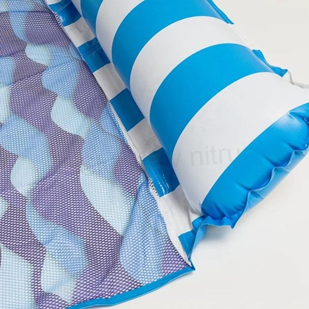 Nafukovací vodní houpací síť – lehátko 4v1 – 128×70 cm (D1248)