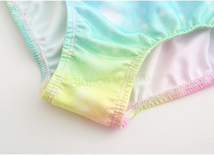 Dětský gymnastický dres Rainbow – 3–4 roky (W272)