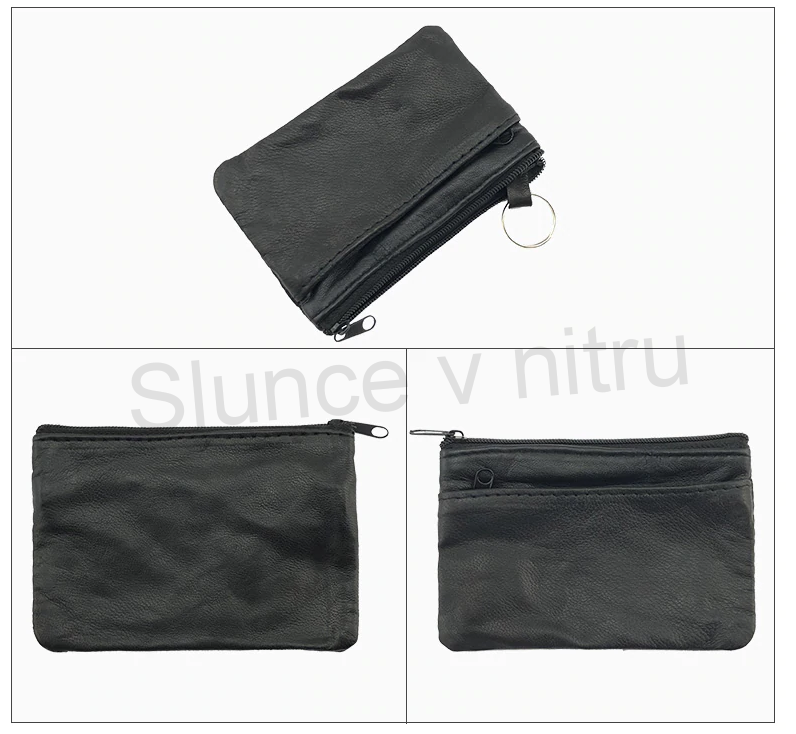 Universalní luxusní peněženka z pravé ovčí kůže (J23)