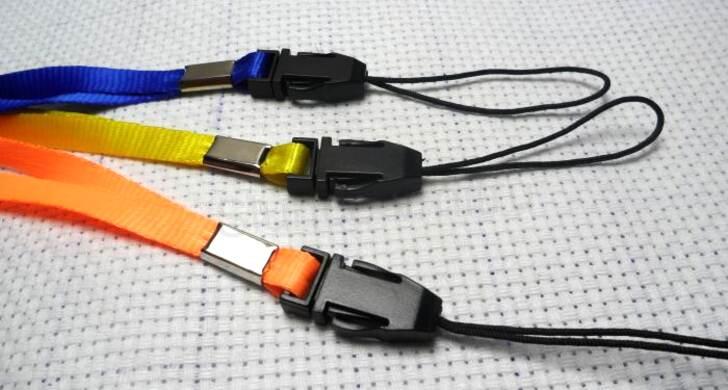 Nylonová šňůrka na krk jednobarevná Tmavě modrá (E20) 