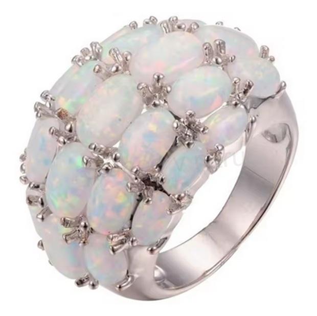 Dámský Opálový gotický prsten velikost 56 (BP115)