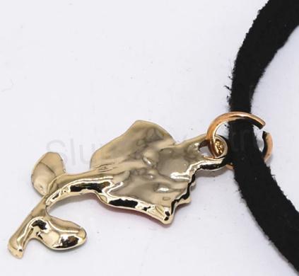 Náhrdelník choker s květinou (BD84)