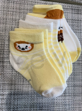 Kojenecké ponožky 0 - 12 m - 5 párů (W122)