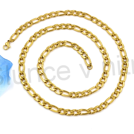 Silný řetízek z chirurgické oceli 5mm, 55 cm (Y5)