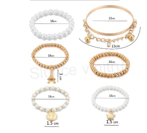 Korálkový vícevrstvý náramek (BC254)