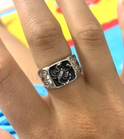 Pánský prsten štír, škorpion (BP271)