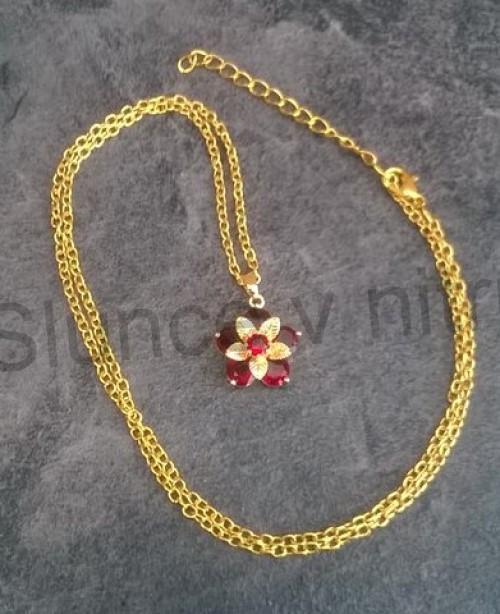Náhrdelník s přívěškem třešňový květ (BD175)