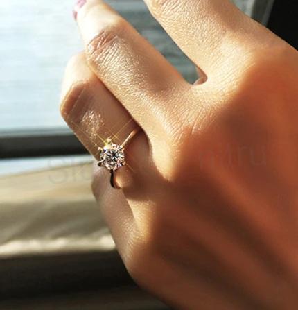 Dámský prsten se zirkonem AAA CZ – šestiúhelníkový design, vysoký lesk (BP42) (BP42)