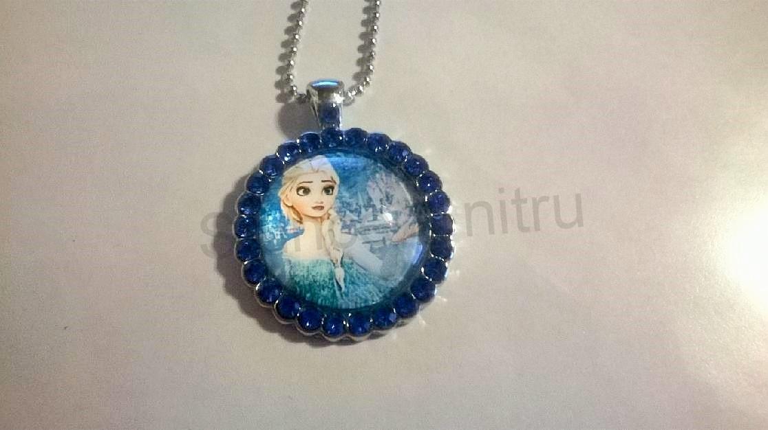 Náhrdelník s přívěškem Elsa, ledové království (BD213)