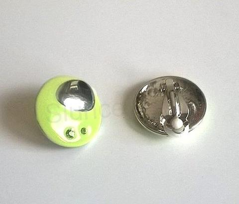 Náušnice klipsy ozdobné 26,3 × 26,3 mm (BB288)