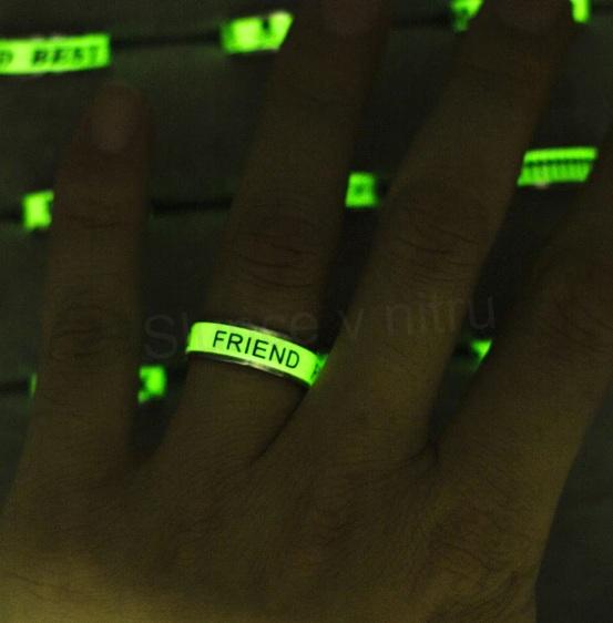 Prsten Svitící ve tmě velikost 57 (BP75)