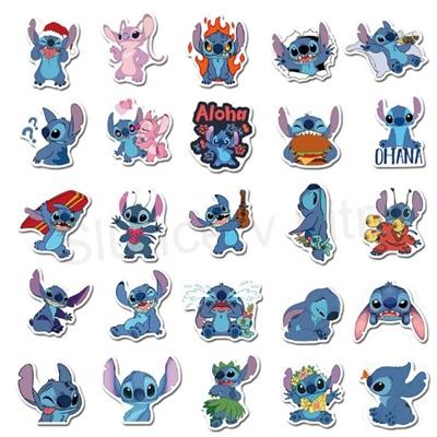 Lilo & Stitch samolepky mix 5 kusů (E300)
