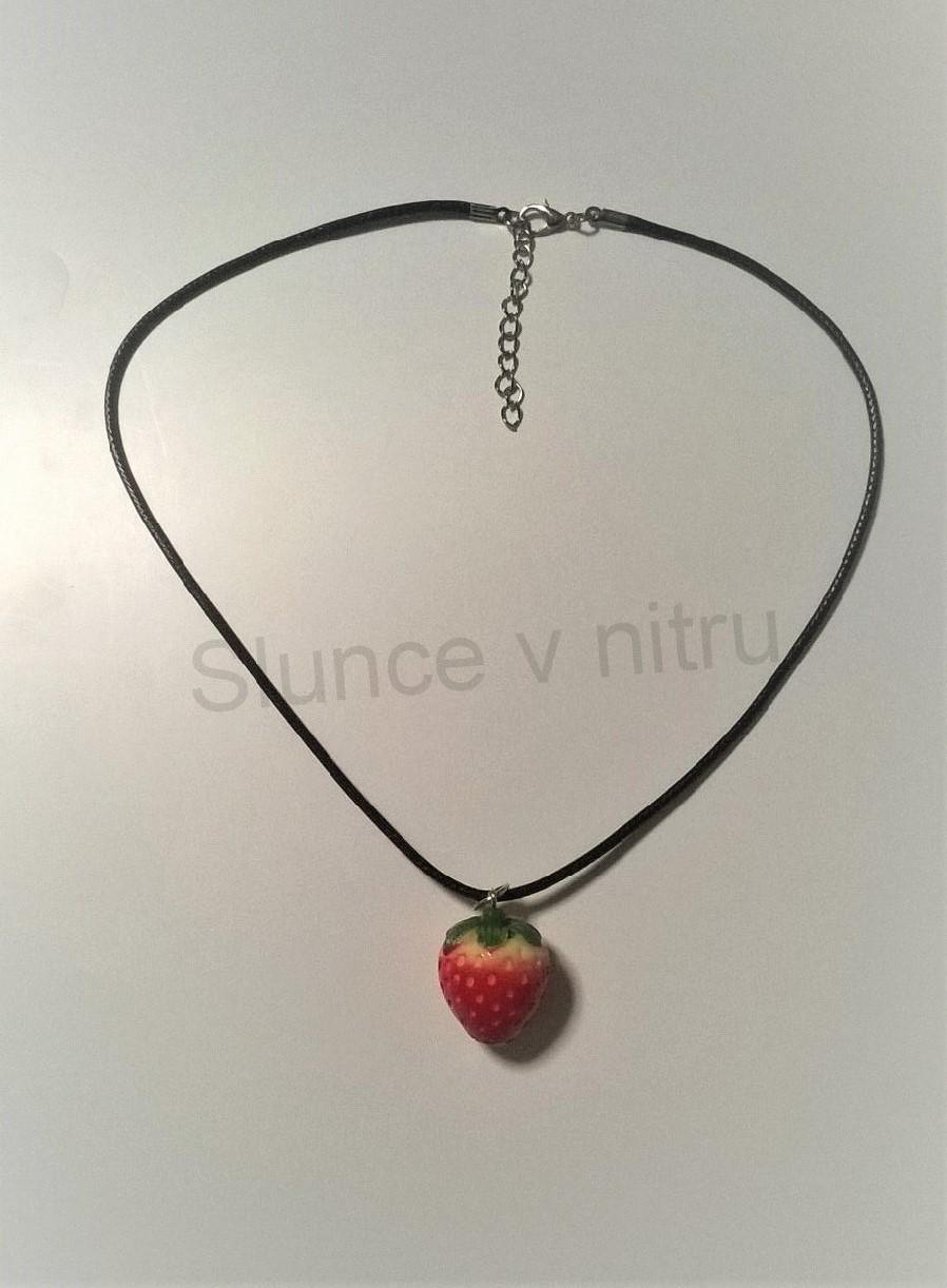 Náhrdelník s přívěškem ovoce - svěží osvěžení (BD338) 