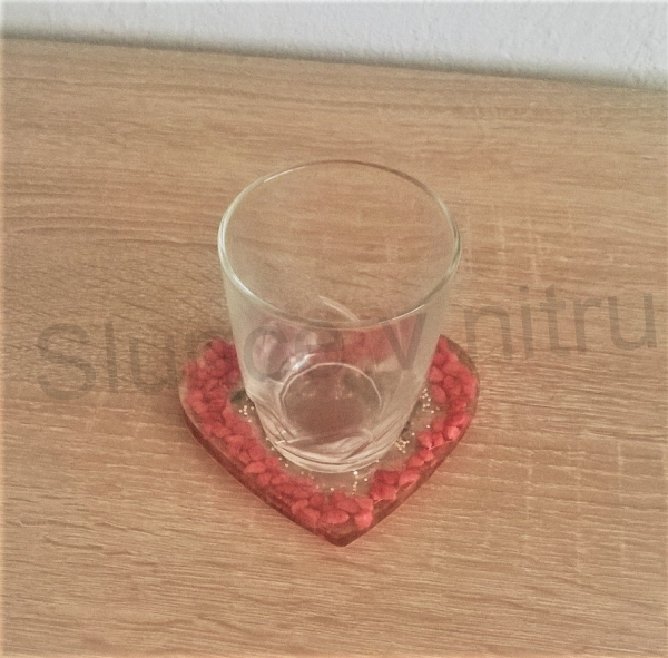 Orgonitové srdce z minerálů a kamínků (PP4)