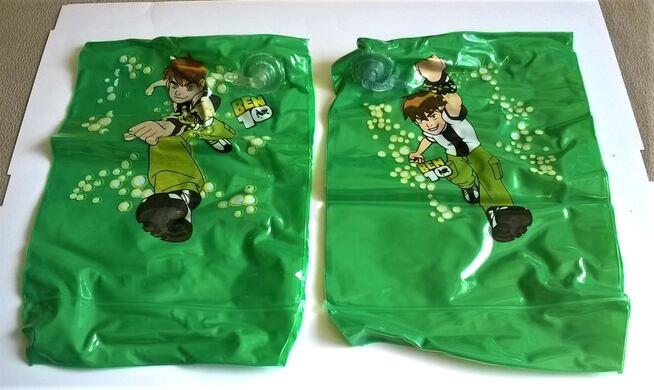 Nafukovací rukávky do vody Ben 10 - 20 x 15 cm (D401)