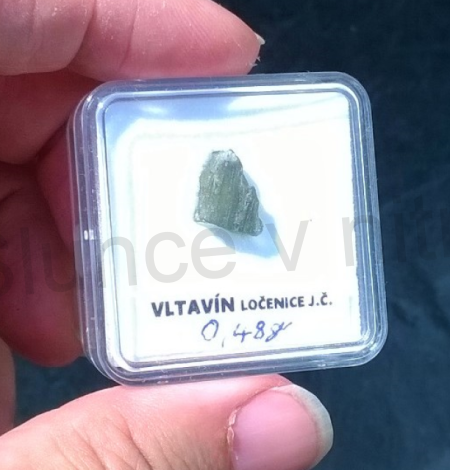 Vltavín 0,48 g - Česká Republika (Ločenice) (X542)