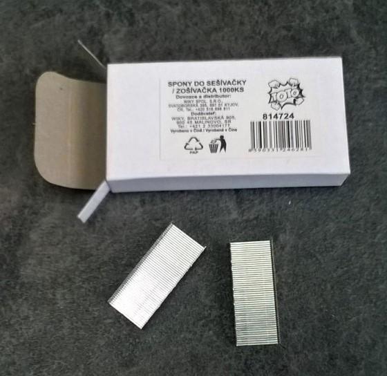 Sponky,spony, drátky do sešívačky 24/6 - 1000 ks (E421)