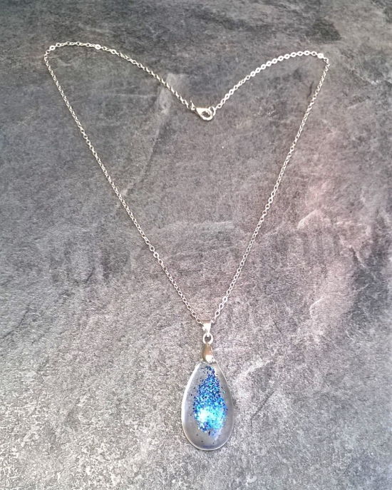 Orgonitový náhrdelník- přívěšek kapka (PP106)