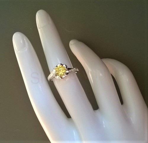  Platinový prsten se zirkony velikost 52 (BP351)