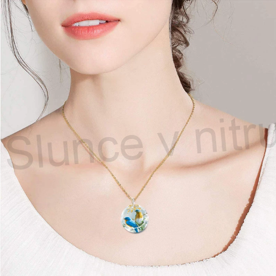 Náhrdelník s přívěškem Ptačků (BD432)